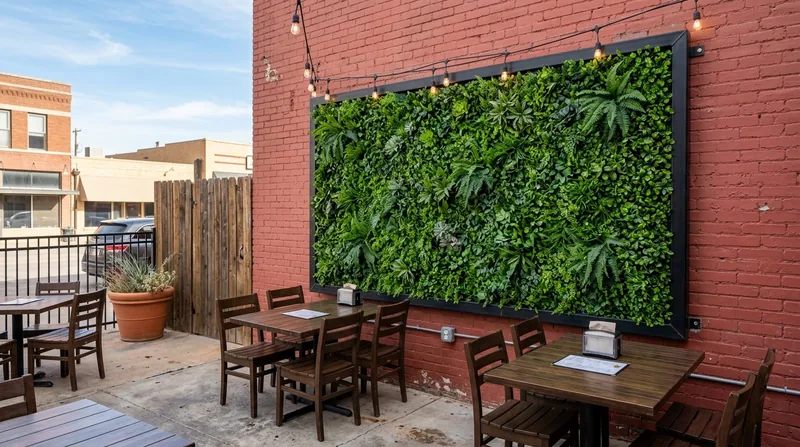 Artificial Grass Walls & Vertical Greenery Amarillo